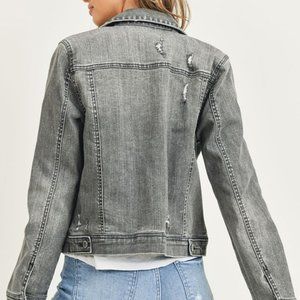 GRAY DENIM JACKET